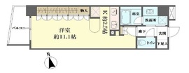 パークハビオ東中野 1階 間取り図