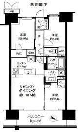 プレミスト有明ガーデンズ 6階 間取り図