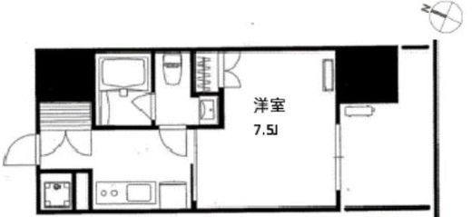 六本木グランドタワーレジデンス 5階 間取り図