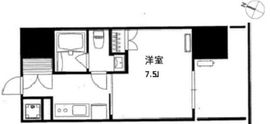 六本木グランドタワーレジデンス 5階 間取り図