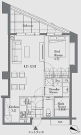 センチュリーフォレスト 4階 間取り図