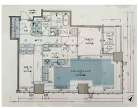 シティタワー有明 28階 間取り図