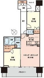 BPRレジデンス三田伊皿子坂 11階 間取り図