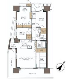 ニュートンプレイス 3階 間取り図