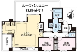 パークホームズ中野南台ステーションテラス 4階 間取り図