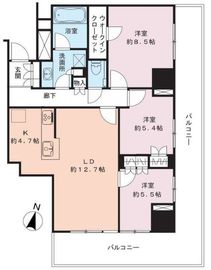 プラウド本郷ヒルトップ 10階 間取り図