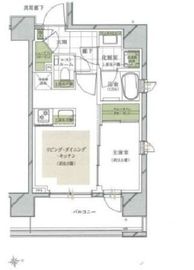 ピアース千代田東神田 6階 間取り図