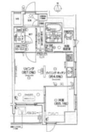 グリーンパーク銀座エスト 10階 間取り図