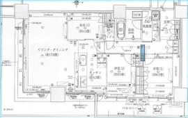 パークハビオ渋谷 6階 間取り図