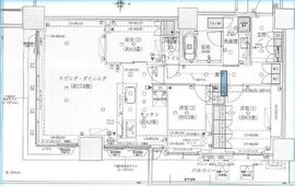 プライムパークス品川シーサイド ザ・タワー 6階 間取り図