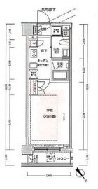 銀座二丁目レジデンス 2階 間取り図