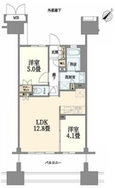 晴海テラス 10階 間取り図