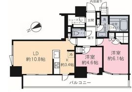 品川タワーレジデンス 11階 間取り図