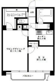 シャンボール松濤 8階 間取り図