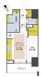 イニシア大森町N'sスクエア 10階 間取り図