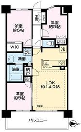 ザ・パークハウス西馬込 5階 間取り図