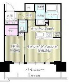 デュオ・スカーラ西麻布タワーイースト 10階 間取り図
