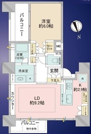 ソルフィエスタ御徒町 4階 間取り図