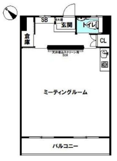パークコート赤坂ザ・タワー 5階 間取り図