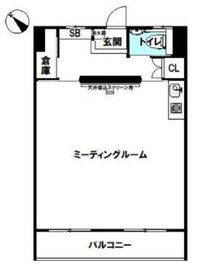 パークコート赤坂ザ・タワー 5階 間取り図