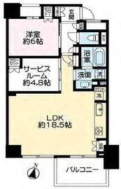 アトラス市ヶ谷 9階 間取り図