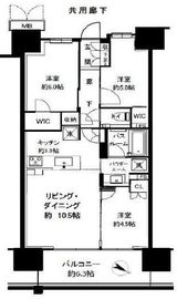 プレミスト有明ガーデンズ 2階 間取り図