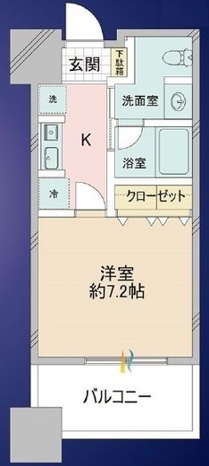 大崎ガーデンレジデンス 2階 間取り図