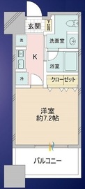 大崎ガーデンレジデンス 2階 間取り図