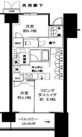 プレミスト有明ガーデンズ 6階 間取り図