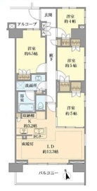 クレヴィア住吉 11階 間取り図