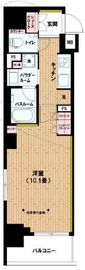 パレステージ大島 5階 間取り図
