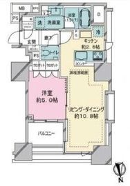 シティタワー白金 7階 間取り図