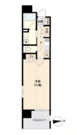 プレミアムキューブ秋葉原 11階 間取り図