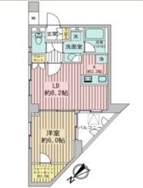 アーバンパーク代官山2 6階 間取り図