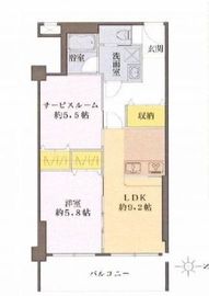 コープブロードウェイ (中野ブロードウェイ) 10階 間取り図