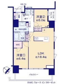 プラウド渋谷本町 9階 間取り図