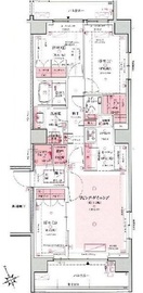 クレヴィア渋谷富ヶ谷 3階 間取り図