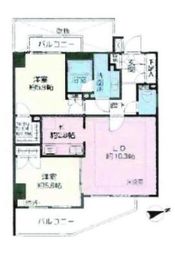 ジェイパーク恵比寿4 7階 間取り図