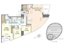 THE CONOE代官山 13階 間取り図