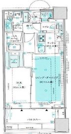 シティタワー銀座東 15階 間取り図