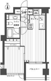 グランコピエ広尾 3階 間取り図