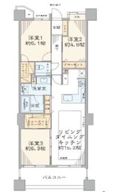 ザ・パームス日本橋リバーサイドタワー 3階 間取り図