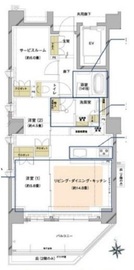エルシア五反田 11階 間取り図