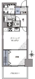大崎ウエストシティタワーズ ウエスト 2階 間取り図