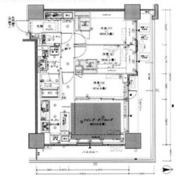 品川イーストシティタワー 11階 間取り図