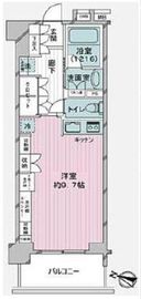 デュオステージ中落合 2階 間取り図