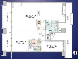 マジェスティハウス新宿御苑パークナード 1階 間取り図