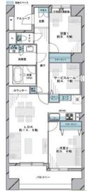 天王洲デュープレックス 5階 間取り図