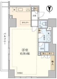 パリオ・アクティフ 5階 間取り図