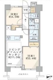 ライオンズマンション白金台 3階 間取り図